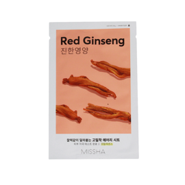 MISSHA AF Маска для лица AIRY FIT SHEET MASK RED GINSENG 19г