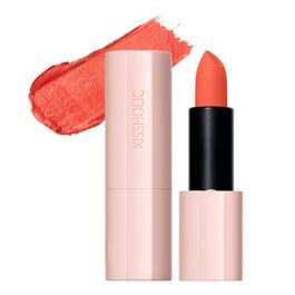 THE SAEM Помада Kissholic Lipstick Matte OR04 Grapefruit Blended