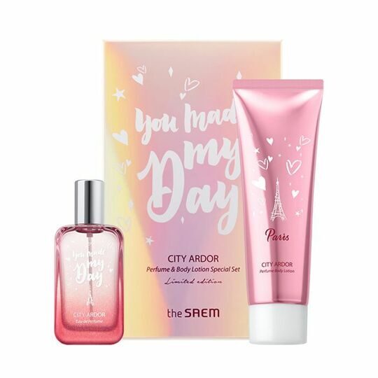 THE SAEM Набор лосьонов (2020Limited Edition) City Ardor Love in Paris France Perfume & Body Lotion Special Set