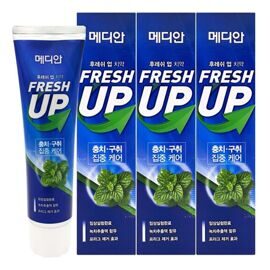 MEDIAN Набор зубных паст MEDIAN FRESH-UP ORIGINAL 3EA