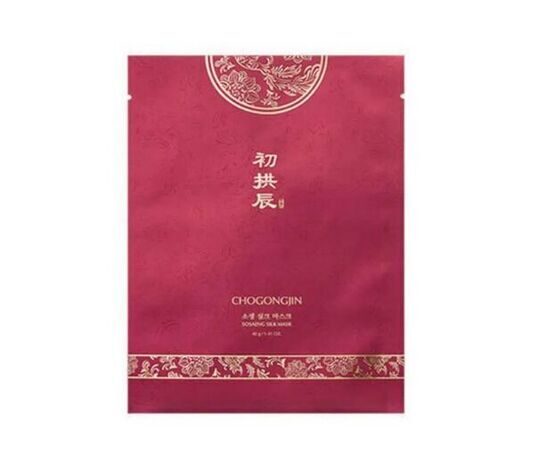 MISSHA CGJ Маска для лица тканевая с шелком укрепляющая антивозрастная CHO GONG JIN SOSAENG SILK