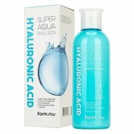 FARMSTAY Эмульсия суперувлажняющий с гиалуроновой кислотой 200мл, FarmStay Hyaluronic Acid Super Aqua Emulsion