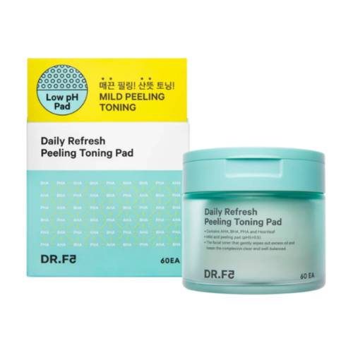 DR.F5 Пэды тонизирующие для глубокого очищения - Daily Refresh Peeling Toning Pad, 3г*60шт