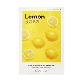 MISSHA AF Маска для лица AIRY FIT SHEET MASK LEMON 19г