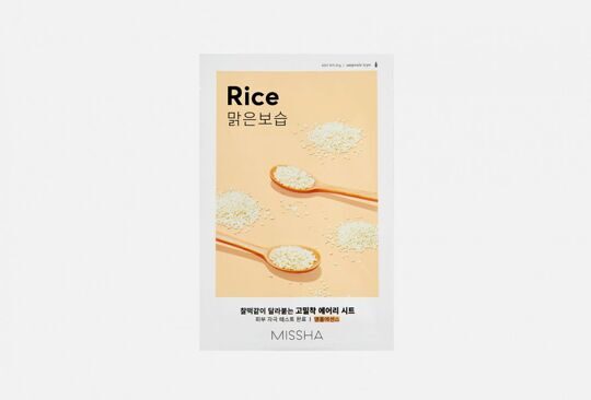 MISSHA AF Маска для лица AIRY FIT SHEET MASK RICE 19г