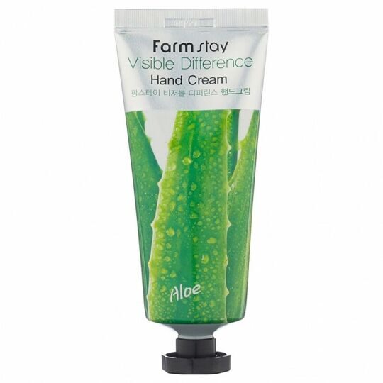 FARMSTAY Крем для рук  Farm stay visible differerce hand cream aloe 100гр